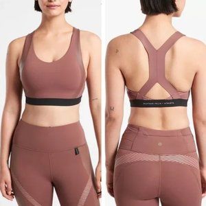 NWT Athleta X Allyson Felix Ultimate Legend Sports Bra & Shorts SET - SZ M